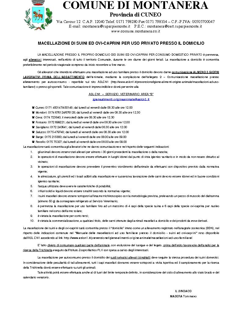 MACELLAZIONI